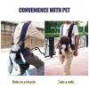 Transportadoras Pet Dog Transportadora Bolsa Portátil Respirável Sling Transportadora com Alças de Ombro Ajustáveis ​​para Pequenos Cães Médios Gatos