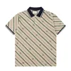 T-shirt da uomo Primavera Italia Camicie firmate High Street Ricamo Piccolo cavallo Stampa Abbigliamento Polo da uomo di marca 995