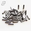 الصناديق JSM 500 PCS/Lot Line Line Line Tube Tube Tube Clip Clip Tube Fishle Tackle Fishing Wire Sleeve Barrel Copper Crimp