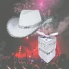 Baskenmütze, Western-Cowboyhut mit Fransen, Bandana-Set, lässiger Sonnenschutz für Brautparty, Strand, Hochzeit, Kostüme, Accessoires, Party