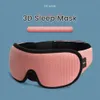 Máscaras de sono 3D bloqueando luz máscara de olho de sono macio acolchoado Slaapmasker para dormir ajuda máscara de olho para viagem descanso noite respirável eyepatch