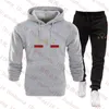 Designer Mens Survêtement Marque Survêtement Costume Athlétique Tech Polaire Pull À Manches Longues Sweats Et Pantalons De Haute Qualité Mâle Femme 2 Pièces Ensemble Sportswear