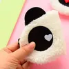 Uyku maskeleri peluş panda yüz göz maskesi viagem dormindo venda macia sombra göz farı tampa de dormir porttil tasarım bonito moda