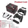 Consoles New Upgrade X2 PLUS Video GameStick Console 2.4G P3 Rechargeable Wireless Double Controller Retro Games for PSP/PS1/FC Dropshipp
