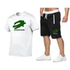 New Men's Tracksuits Summer Fashion Clothes For Man T Shirt Shorts 2 Piece Outfit Casual Streetwear Men Oversized Sets