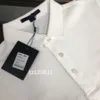 24SS Camiseta Polo Polo Camisa Gráfico Tee Designer Mens Designer Camisa Galeria Departamento Camisas Homens Slim Fit Business Puro Algodão Camisa de Manga Curta Impressão M-3XL
