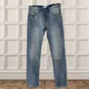 Summers Men jeans designer jeans maschile lettere per gli occhi ricamati pantaloni di jeans grafici casuali