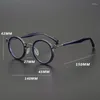 Sonnenbrillenrahmen BETSION Vintage Runde Acetat Männer Retro Myopie Optische Brillen Frauen Brillen 2024 Brillen