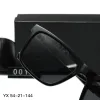 Óculos de sol de designer para homens óculos de praia mulheres proteção óculos de sol óculos de sol lente de vidro óculos de ouro armação de metal óculos sunnies óculos CYD24022702-6