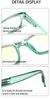 Okulary przeciwsłoneczne Clasaga 4 paczki niebieskie światło blokujące okulary czytania Mężczyźni Kobiety z wiosennym zawiasem anty UV Goggle okulary Diopter 0-400