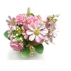 Produkt kwiatowy sztuczna symulacja kwiatowa kolorowa kulka chryzantema róży róży domowej dekoracji salonu jedwab 240223