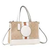 2023 Fashion Classical Luxury Brand Tote Bag Log Premium Craft Beautiful Purse Diagonal Bag Designer Fashion Premium läder axelväska kvinnors handväska
