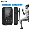 Players RUIZU X26 Sport MP3 Music Player Bluetoothcompatible Recorder FM Radio Support SD Card Clip MP3 Players 8GB Support TF Card