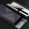 Majohn A1 AK1 Press Fountain Pen with Fish Scale Pattern EF 04mm Nibメタルライティングインクペンスクールオフィス用品ギフト240219