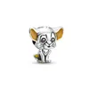 سحر أزياء جديد أصلي S925 Silver Dog Elephant حبات مناسبة لإكسسوارات مجوهرات السوار الأصلية