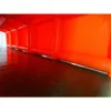 10x3x3mh (33x10x10ft) tube orange Marquee Tunnel Puntnel Tent publicitaire Exposition commerciale Arc Forme Sport Shelter