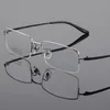 Viodream стекло по рецепту из чистого титана, деловая оправа для очков Oculos De Grau, очки для мужчин, модные очки для чтения Sungl231E