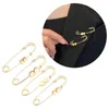 Brosches 4st mode pin för kvinnor midja tät klipp klipp säkerhet brosch tröja kofta spänne trendiga smycken present d0lc