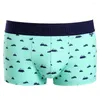 Underpants PINK HEROES Fashion Brand Mens Boxer Cotton Knickers Sexy Shorts Underwear Breathable Comfortable Slip Hombre