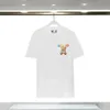 Designer Designer Donna Moschinos Tshirt Estate Marchi di lusso italiani Nuove magliette Cartoon Bear Girocollo in cotone sciolto per abbigliamento per il tempo libero all'aperto 4 A3KR185 categoria