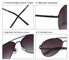 Best Sale Cooper Frame Aviation Sun Glasses Unisex UV400 Shades Sunglasses
