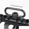 Scope Mounts & Accessories New Arrival Black Qd Sling Adapter Tactical For Airsoft Scope Good Quality Cl33-0077 Drop Delivery Sports O Dhdys