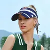 Basker Jamaica Flag Summer Air Sun Hat Visor UV Protection Top Empty Sports Golf Running Sunscreen Cap