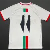 2023 2024 Palestine soccer Jerseys Black Center Stripe (Red/Green English) Football Shirt War Justice March Football uniform