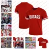 Custom WSU Baseball Jersey Stitched William Sierra Kolby Kmetko Owen Leonard Matt Erickson Keith Jones Washington State Cougars Jerseys