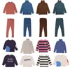 Ensembles de vêtements Vêtements pour enfants 2024 Automne Wynken Marque Enfant Filles Mignon Imprimer T-shirts à manches longues Bébé Outfit Garçons Pantalons Coton Tees Tops