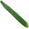 Decorative Flowers Simulated Vegetable Model Fake Cucumber Dish Decoration Kitchen Cabinet Pography Ornament (pu Cucumber) False