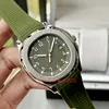 Mens Watch Designer Watches 5711 فاخر الآلات الأوتوماتيكية 2813 حركة الساعات الفولاذ المقاوم للصدأ من الفولاذ المقاوم للصدأ مضيئة في الياقوت المائي أعلى wristwatch Aquanaut aaa