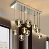 Lampy wiszące Dimmowalne kreatywne LED żyrandol Light