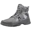 Bottes en cuir synthétique Ete en plein air hommes chaussures Beige Boot marque baskets sport graisse haute mode Obuv Tech