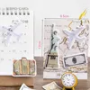 Present Wrap 1Packs/Lot Old Time Travel Series Note Decorative Stationery School Supplies