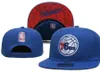 „76ers” czapki piłki 2023-24 unisex moda bawełniana bawełniana czapka baseballowa kapelusz snapback hurt haftowy haft haftowy wiosna letnia czapka hurtowa