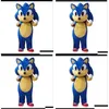 Mascot ADT Halloween Christmas Funny Hedgehog Mascotte Fancy Cartoon Costume P Dress Drop Delivery Apparumes DHT98
