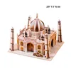 Łamigłówki 3D kartonowe łamigłówka słynne budynki architektury Model Model Dziecięce ręcznie robione DIY Puzzle Toysl2403