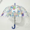 Paraplu's Regenparaplu Meisje Kinderen Winddicht Groot Anime Kawaii Golf Transparant Helder Luxe Schattig