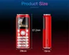 Unlocked Fashion Pocket Mini Mobiltelefon Push -knapp Dual Sim Small Size Cartoon Cellphone Mp3 Bluetooth Dialer Magic Voice Cartoon Celular