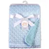 Coperte Coperta doppia in pile di schiuma pressata Baby Pea Hold Car Born Four Seasons