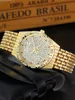 Denvosi Diamond Seting Quartz Watches For Men OEM Factory Wruples Sales Wrist Watch