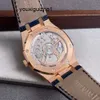 مراقبة المعصم التكتيكي البسيط AP Watch Male Watch Royal Oak Series 15510or Rose Gold Blue Plate Automatic Melecical Fashion Watch Casual Business Watch