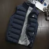 Autumn Men Golf Down Vest 2024 Coat Ultralight Sleeveless Puffer Vest Jacket Varm lättvikt Down Jacket Waistcoat 240219