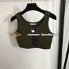 Tops recortados camisetas femininas malhas regata designer colete sem mangas respirável malha pulôver das mulheres esporte topos yoga colete