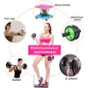 Indoor Multifunctional Abdominal Muscle Trainer Twist Waist Arm Power Gym Equipment Portable Home Gym Exercise Abs Wheel Roller 240220