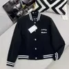 2024 Early Spring New Letter Embroidered Baseball Suit Versatile Fashion Short Coat For Women Star1922