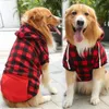 Vêtements pour chiens Vêtements pour animaux de compagnie pour grands chiens hiver chaud mode chiot sweat-shirt imprimé chat sweats à capuche tenues douces moyen