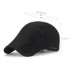 Bérets Summer Driver Hat Sboy Cap Breathable Mesh Men Caps Mâle de golf extérieur Panama Vintage Unisexe Mes Hberets Flat Chaps