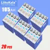 20st Liitokala 3.2V LifePo4 105AH BATTERI Helt ny klass A -laddningsbart batterie LifePo4 -batteri 12V 24 DIY RV Båtceller Packa